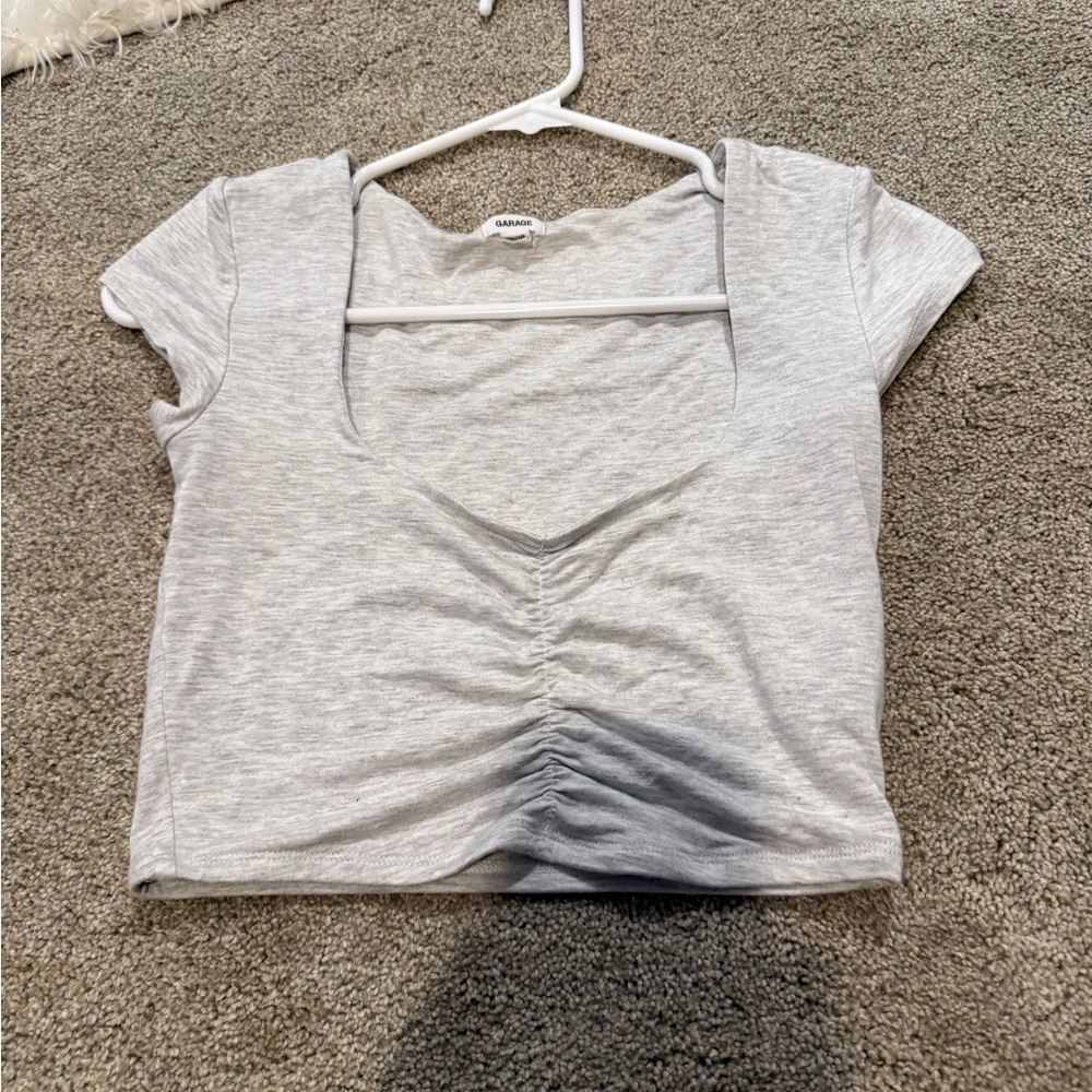 garage grey xs shirt with little design!
